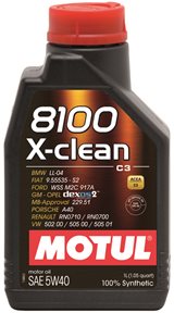 MOTUL 8100 X-clean SAE 5W-40